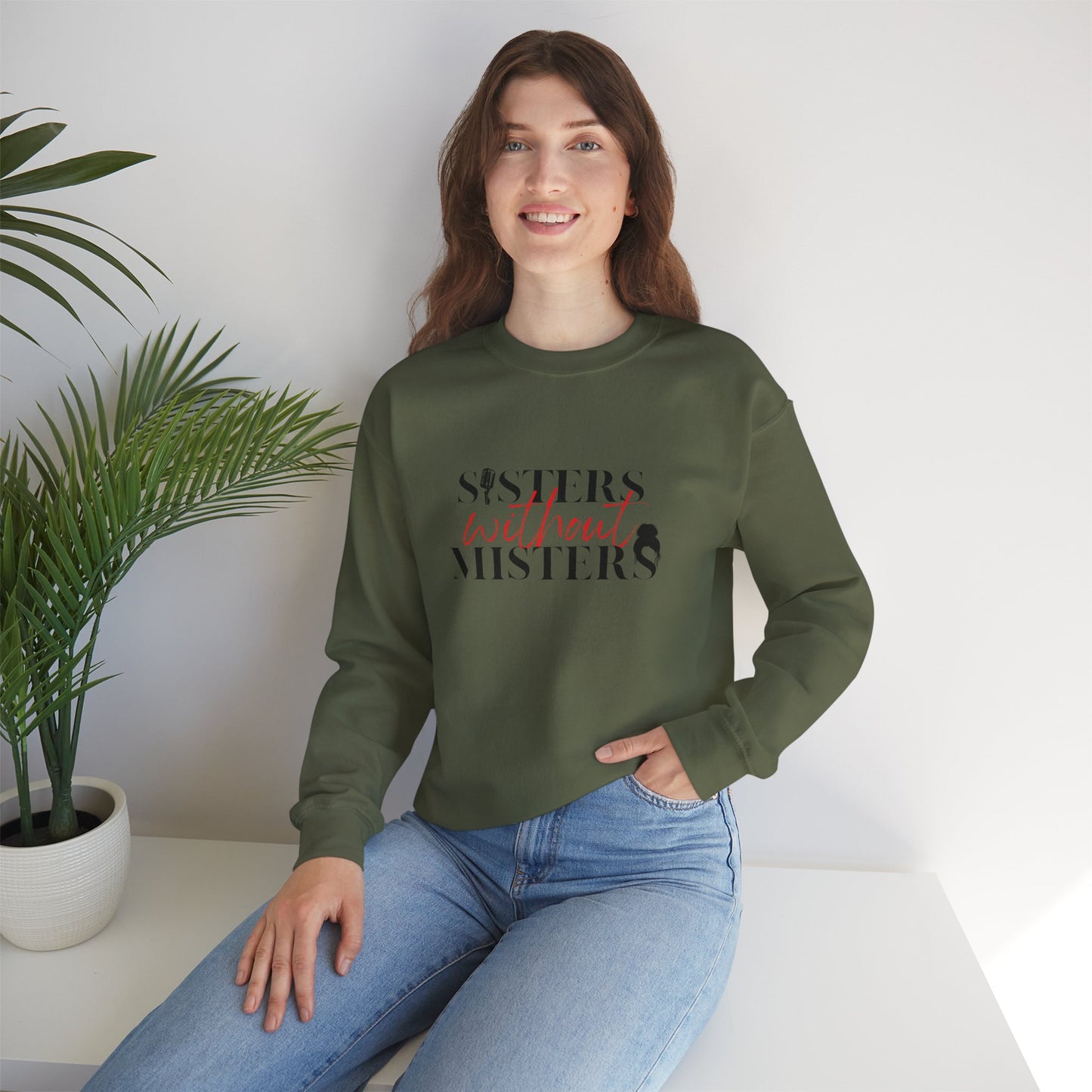 Unisex Crewneck Sweatshirt - Official Sisters Without Misters Apparel